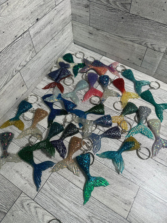 Mermaid Tail Keychain