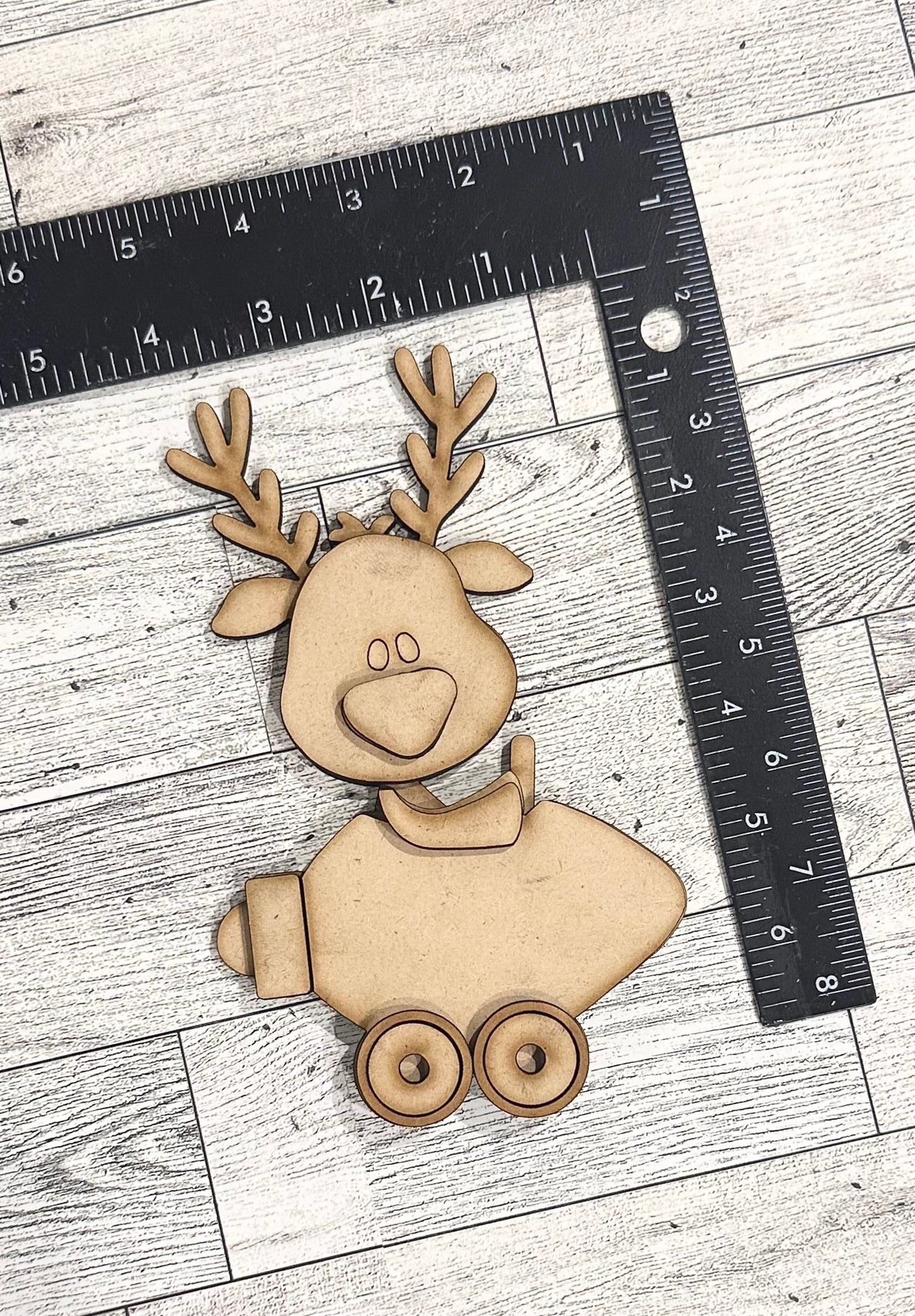 Rudolph Lightbulb Car