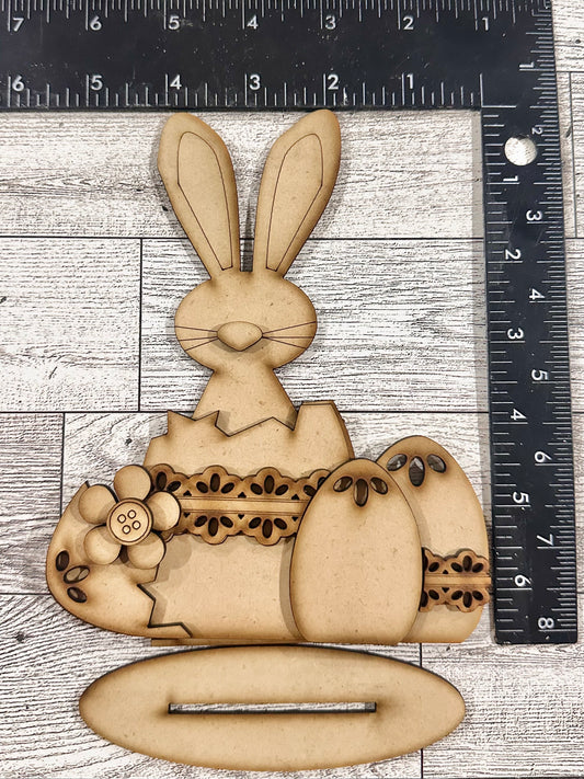Bunny in Cracked Egg