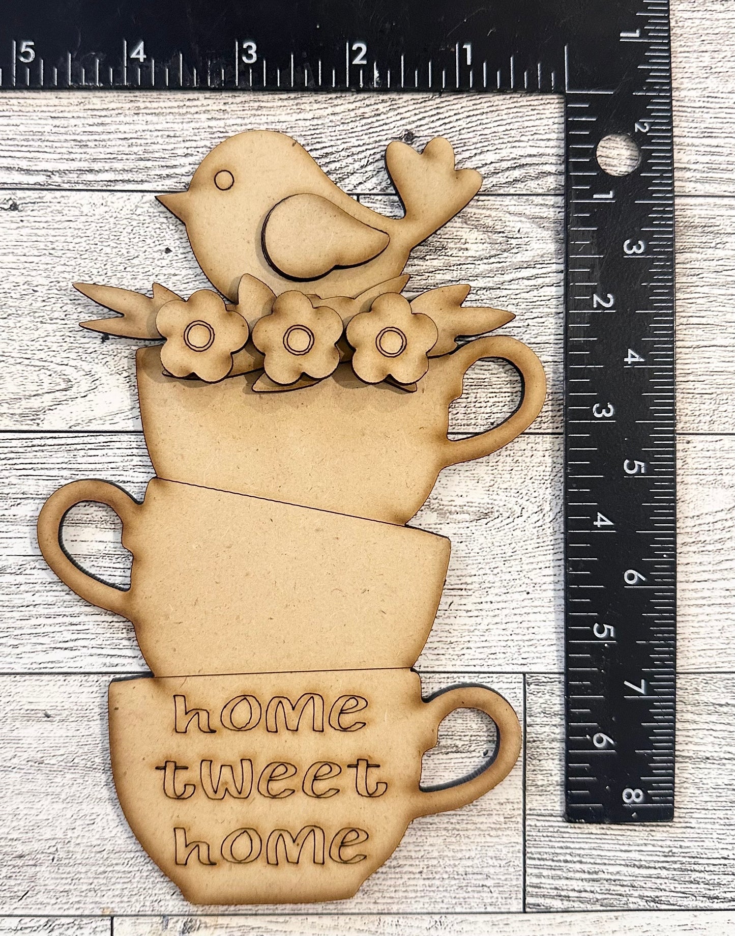 Stacked Teacups