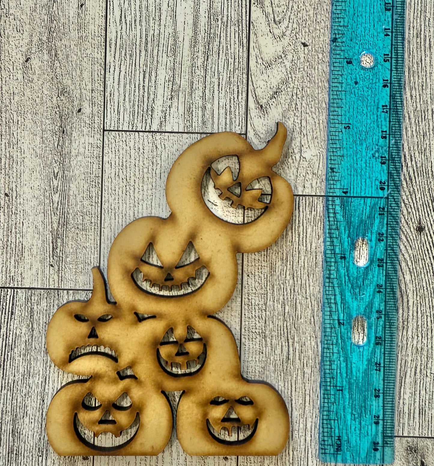 Stacked Jack-O-Lanterns