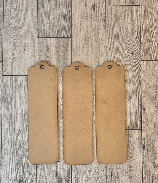3 pack DIY Bookmarks