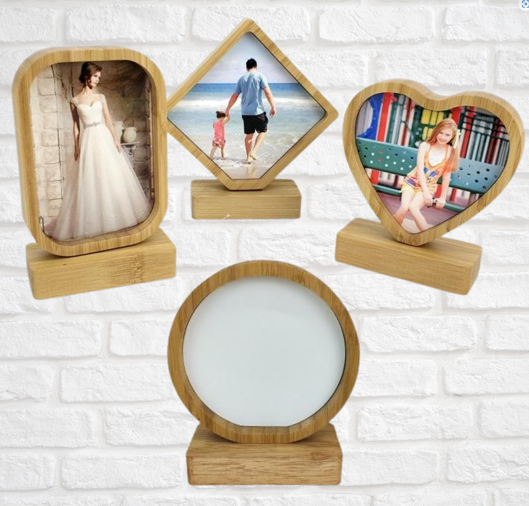 Custom Bamboo Photo Frame