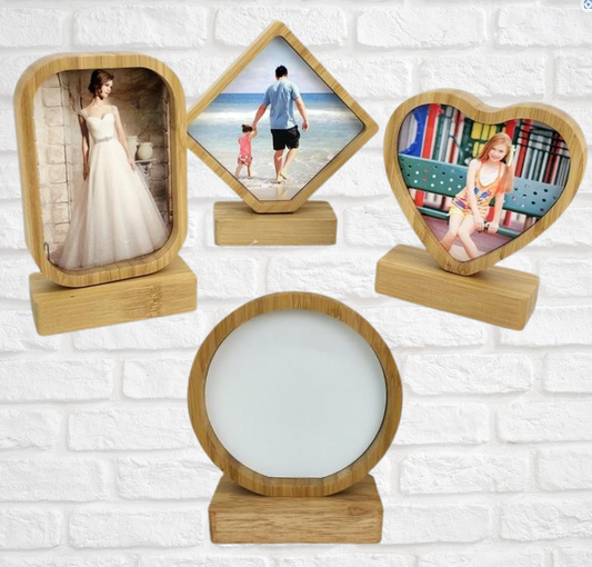 Custom Bamboo Photo Frame