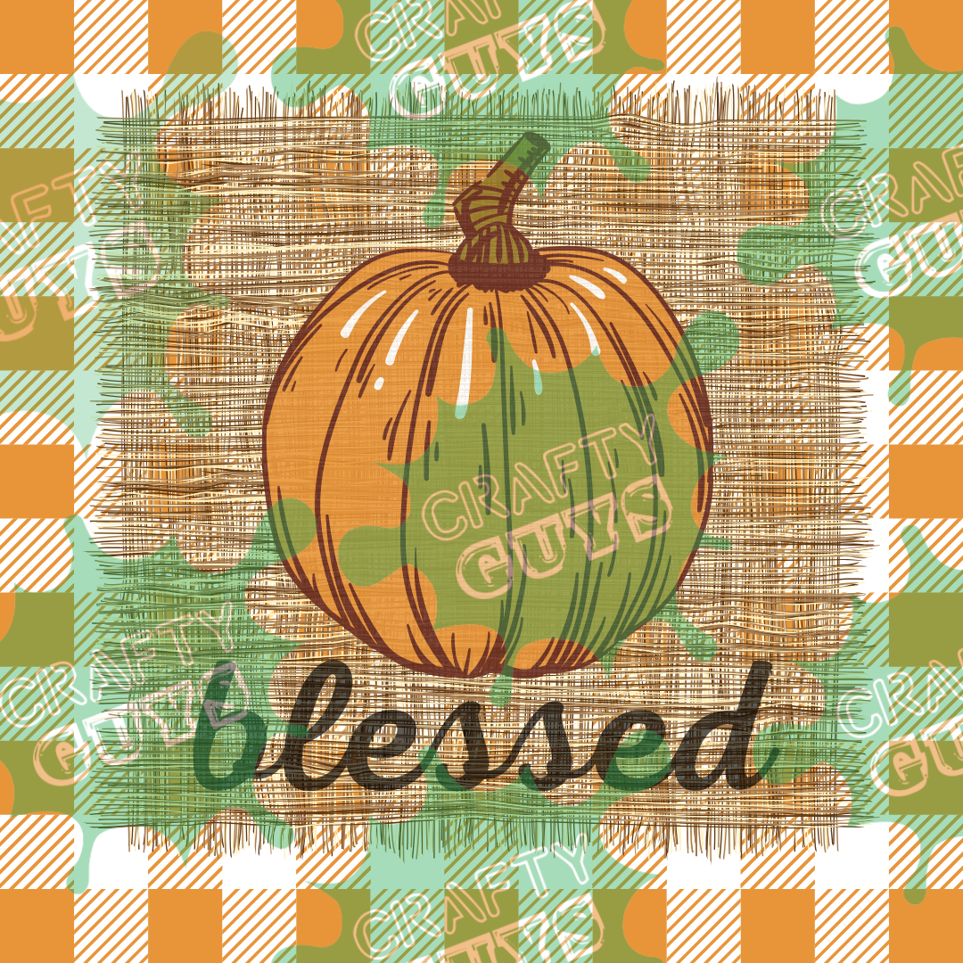 Blessed Pumpkin Printable