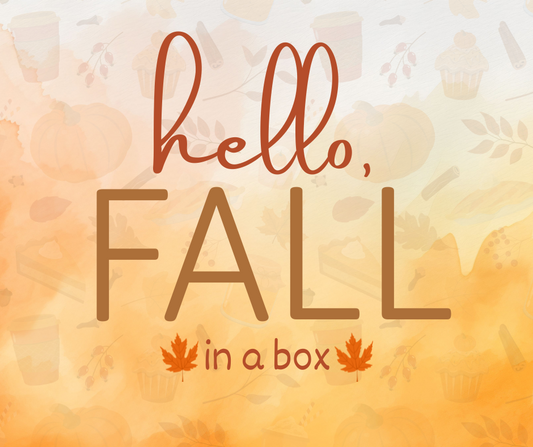 Hello Fall In A Box