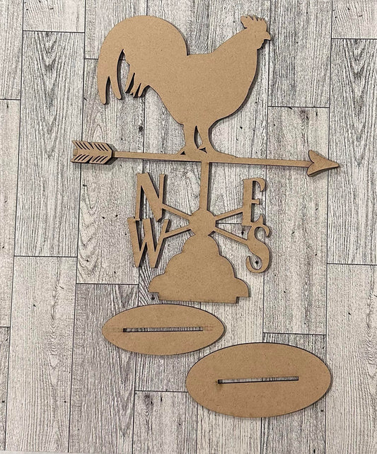Rooster Weather Vane Kit