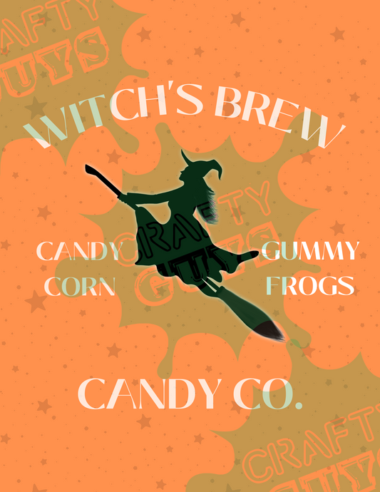 Witch's Brew Candy Co Printable
