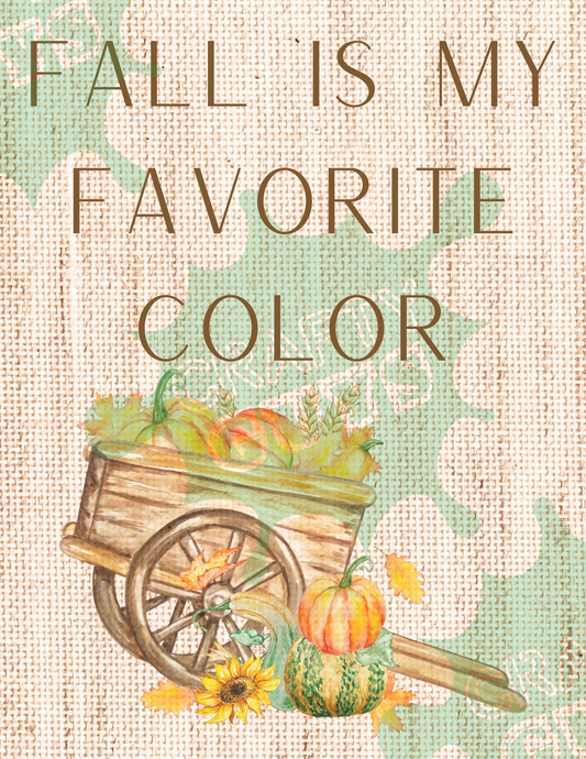 Fall Is My Favorite Color Printable