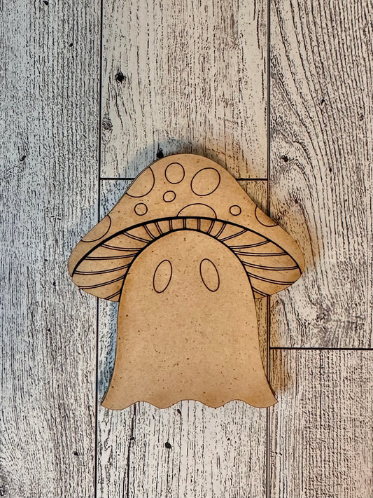 Mushroom Ghost Magnet
