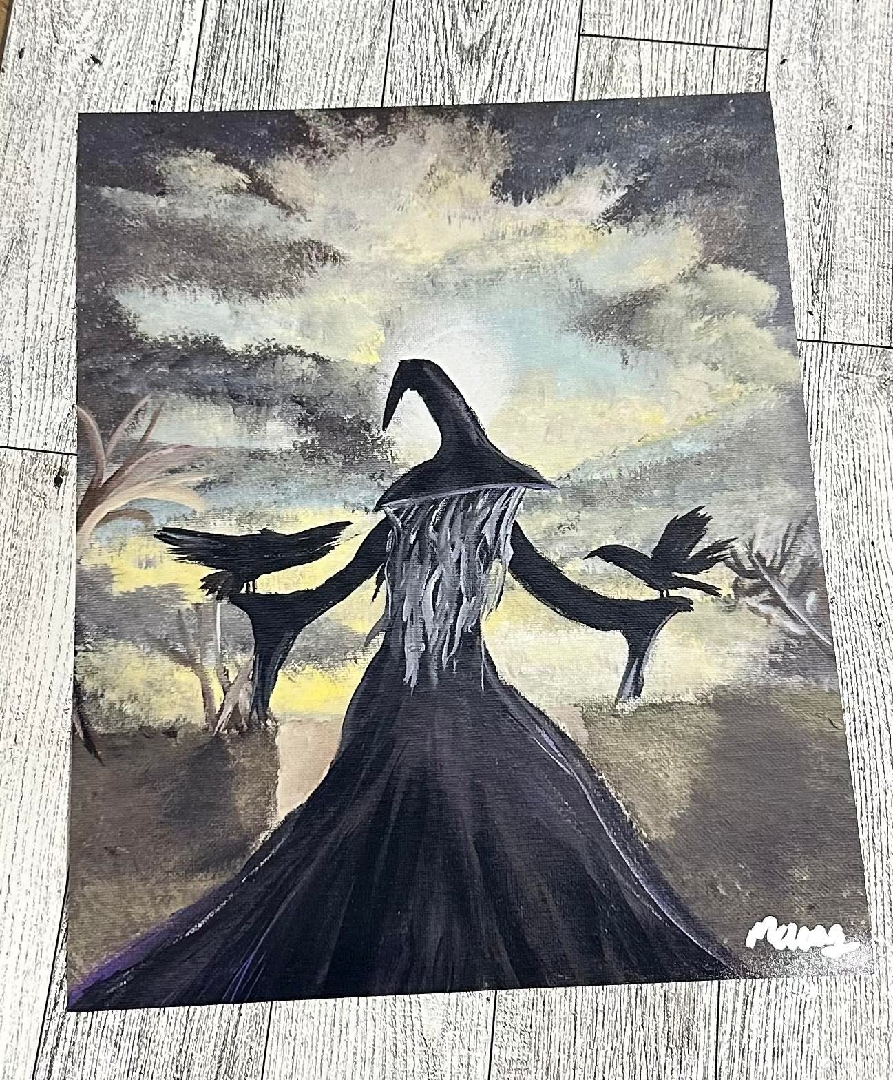 Witch Painting Print