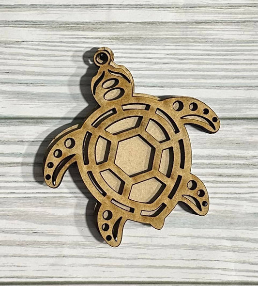 Turtle Car Charm DIY Kit