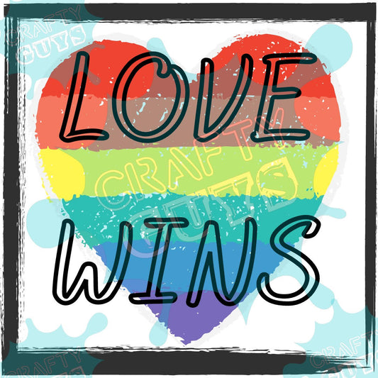 Love wins printable